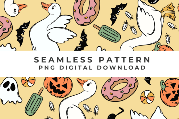 Download Summerween Seamless Fabric Pattern - Fabric pattern Collection