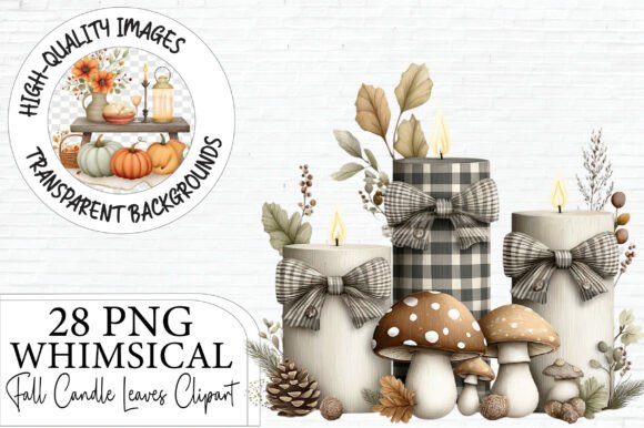 Download Fall Candle Leaves PNG - Leaves png Collection