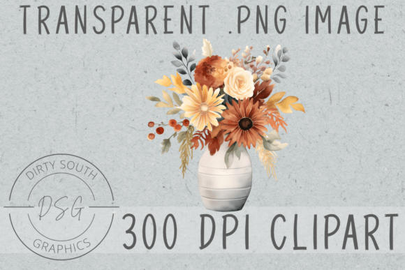 Download Watercolor Autumn Flower Arrangement - Autumn flower Collection