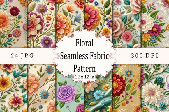 Download Floral Seamless Fabric Pattern - Fabric pattern Collection